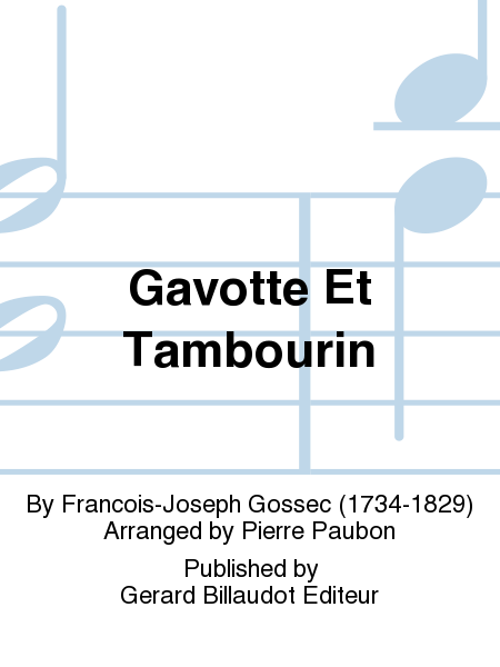 Gavotte & Tambourin