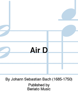 Book cover for Air D