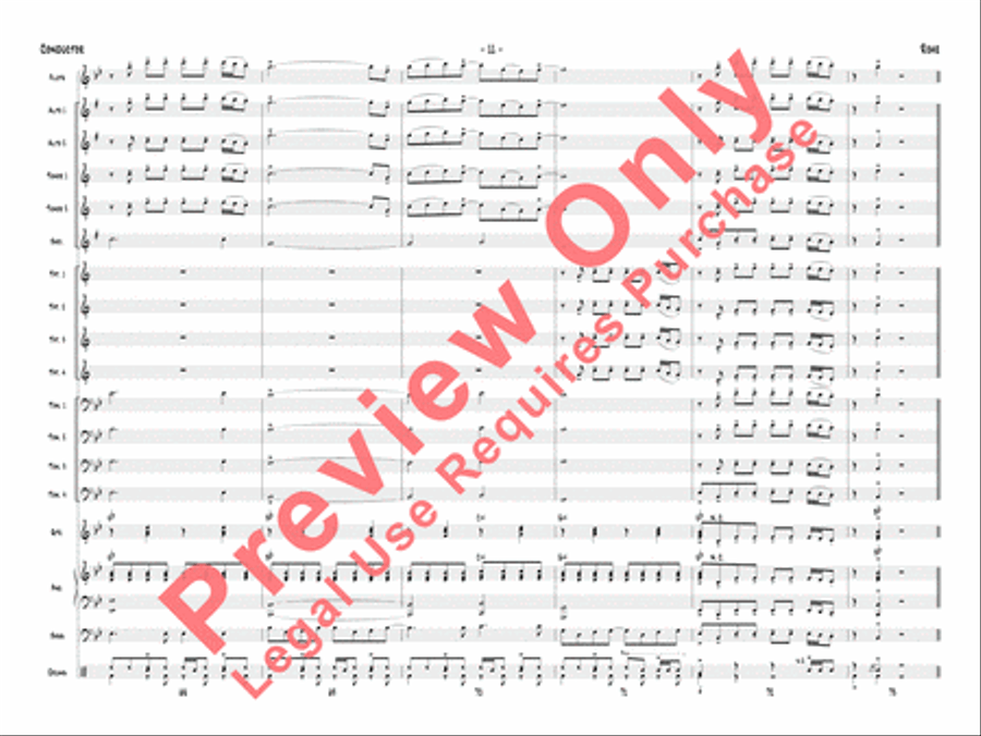 Roar Roar Jazz Ensemble scores gallery preview page 14