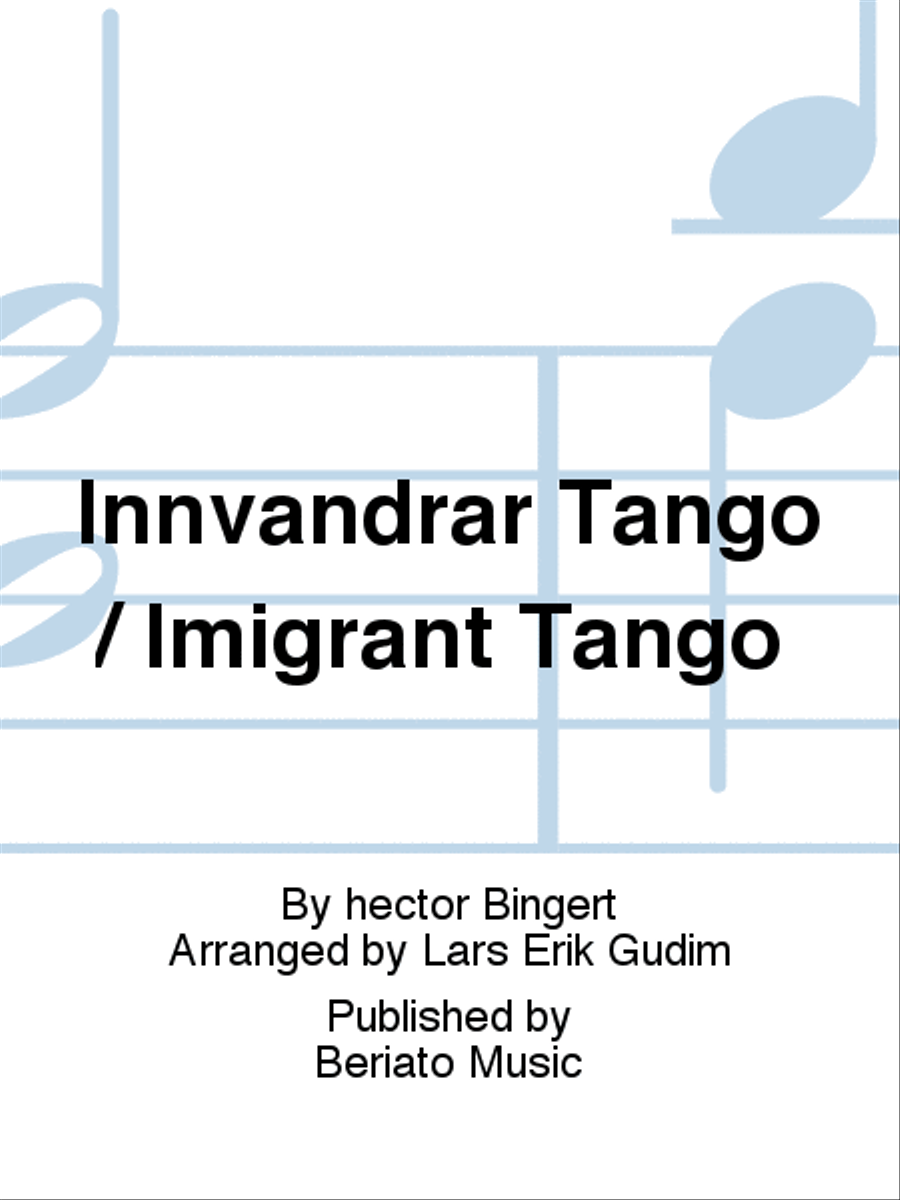 Innvandrar Tango / Imigrant Tango Concert Band scores gallery preview page 1