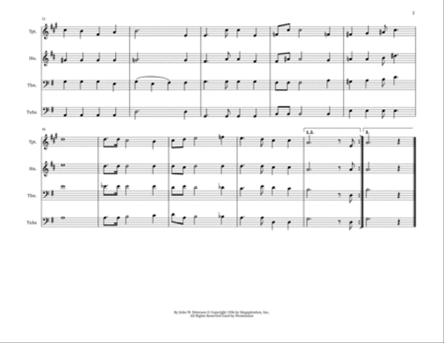 I Believe In Miracles I Believe In Miracles Horn scores gallery preview page 2