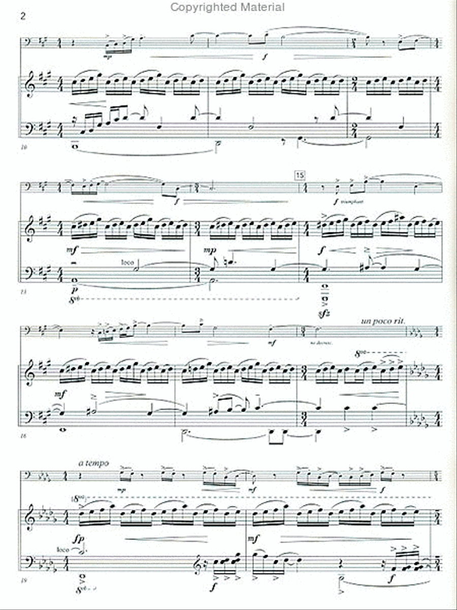 Tuba Concerto Tuba scores gallery preview page 3
