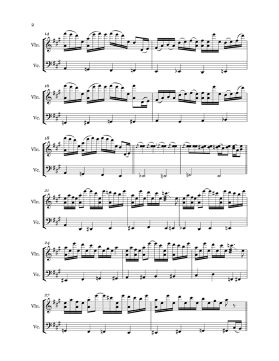 Joel String Duet scores gallery preview page 2
