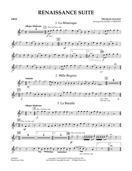Renaissance Suite - Oboe