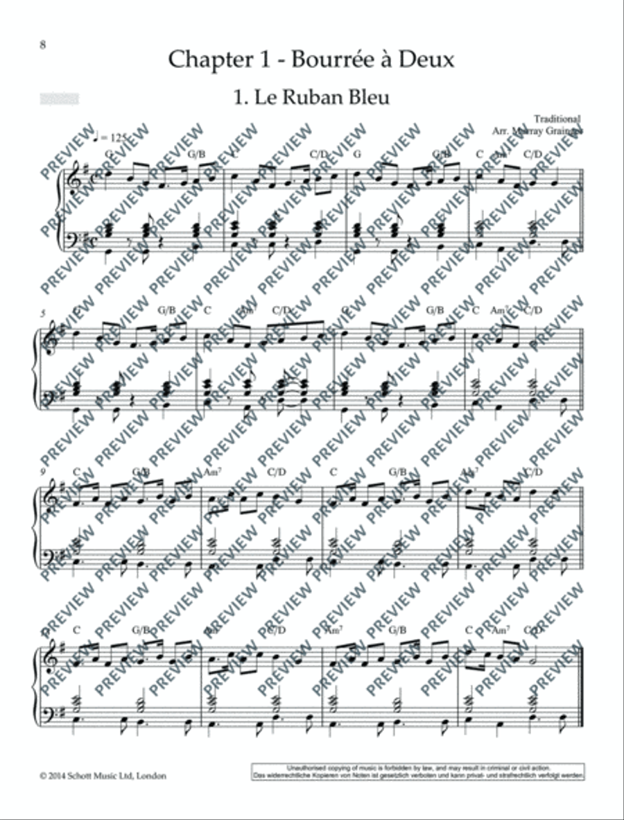 French Folk Tunes for Accordion Accordion scores gallery preview page 9