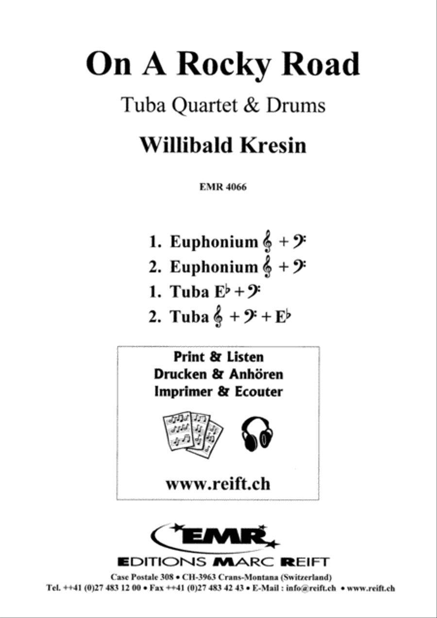 On A Rocky Road On A Rocky Road Tuba Quartet scores gallery preview page 2