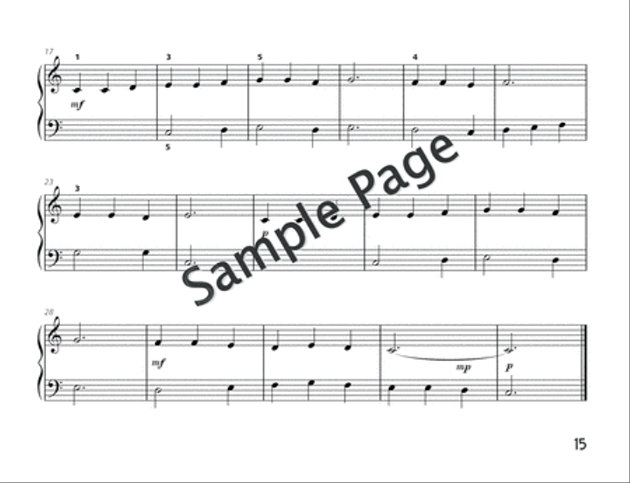 Piano Junior: Performance Book 1 Piano Method scores gallery preview page 16