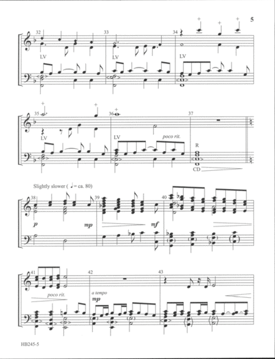 Blessing Blessing 5-Octaves scores gallery preview page 5