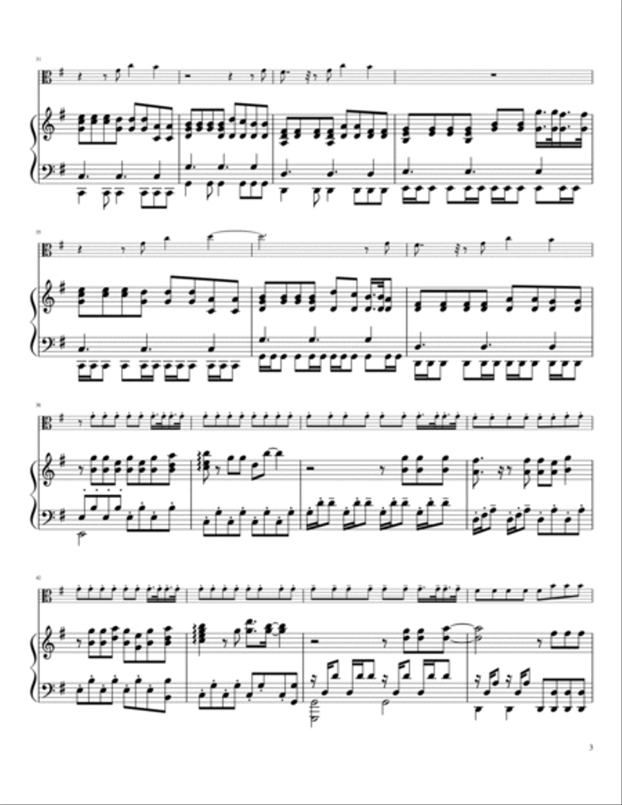 Faded Faded String Duet scores gallery preview page 5