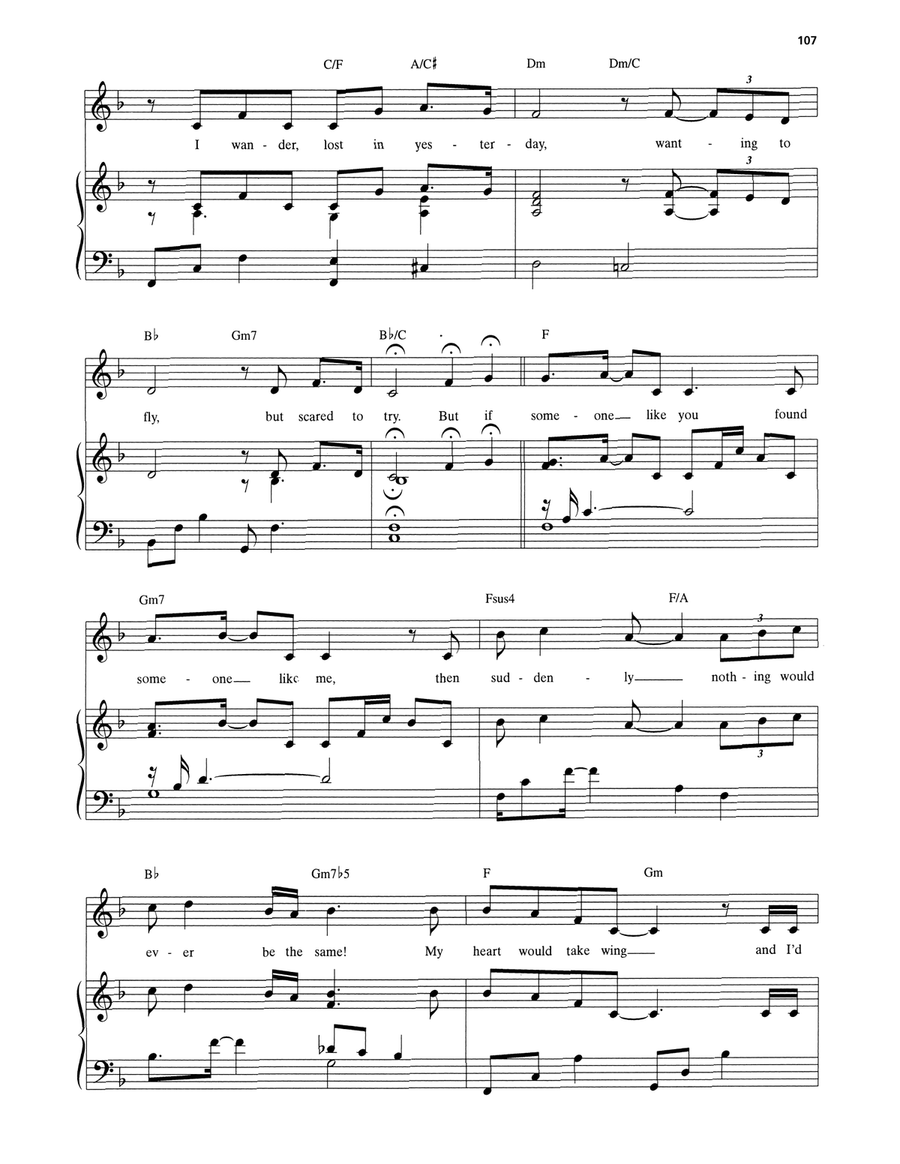 Someone Like You (from Jekyll & Hyde) (2013 Revival Version) Voice scores gallery preview page 2