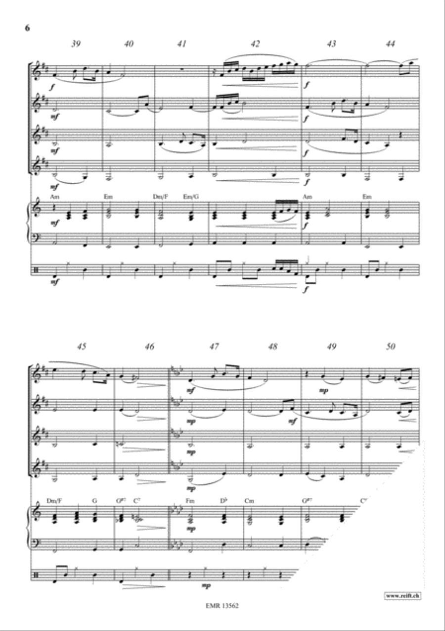 The Last Rose Of Summer The Last Rose Of Summer Clarinet scores gallery preview page 6
