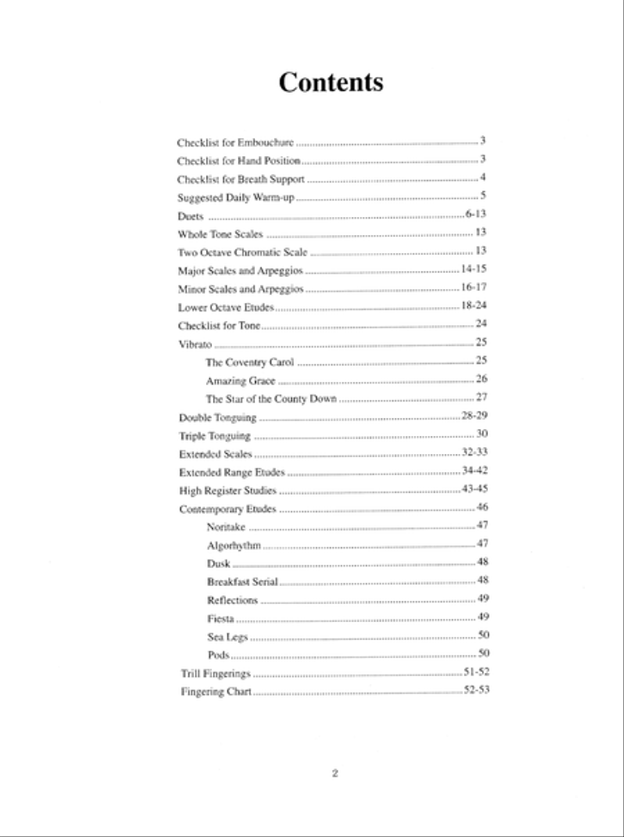Flute Handbook Flute scores gallery preview page 3