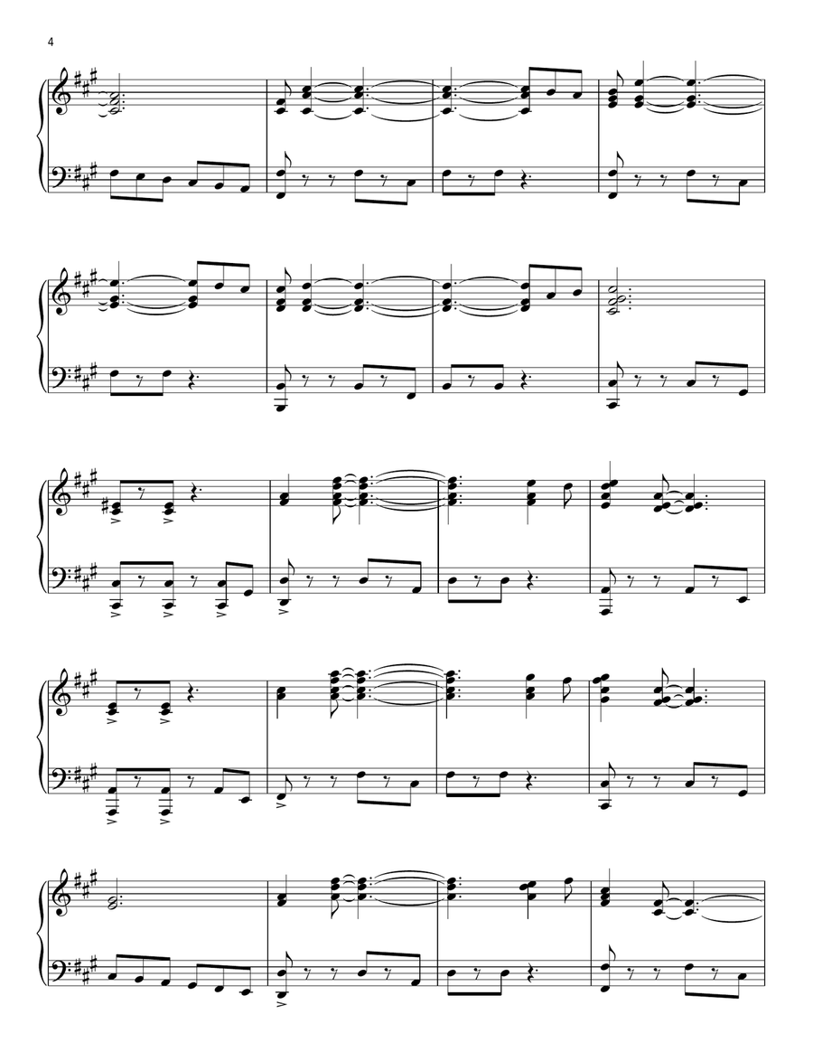 Up Is Down (from Pirates Of The Caribbean: At World's End) Piano Solo scores gallery preview page 4
