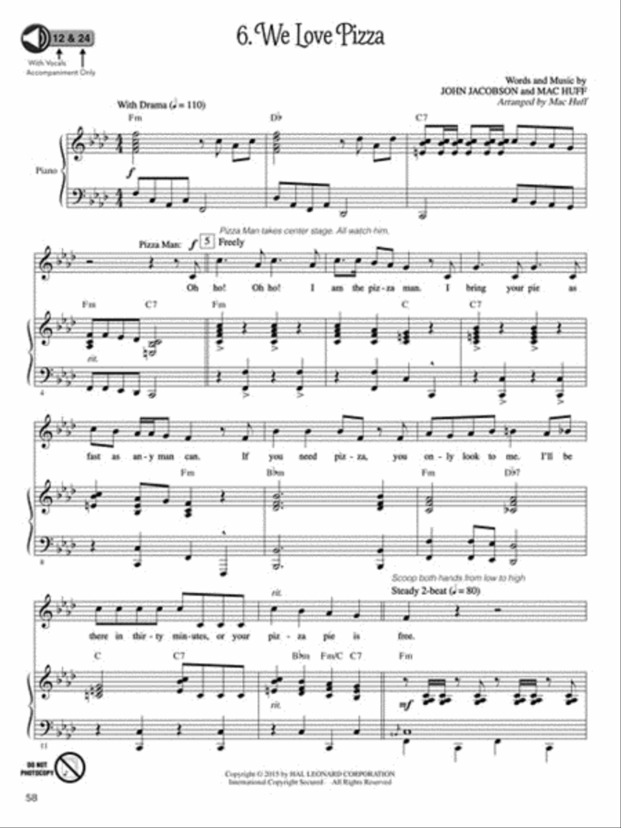 Let's Eat! Choir scores gallery preview page 5