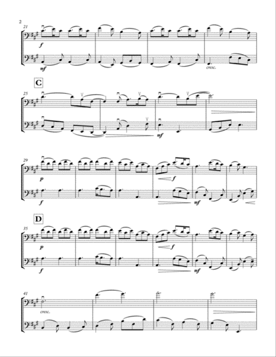 A Thousand Years String Duet scores gallery preview page 2