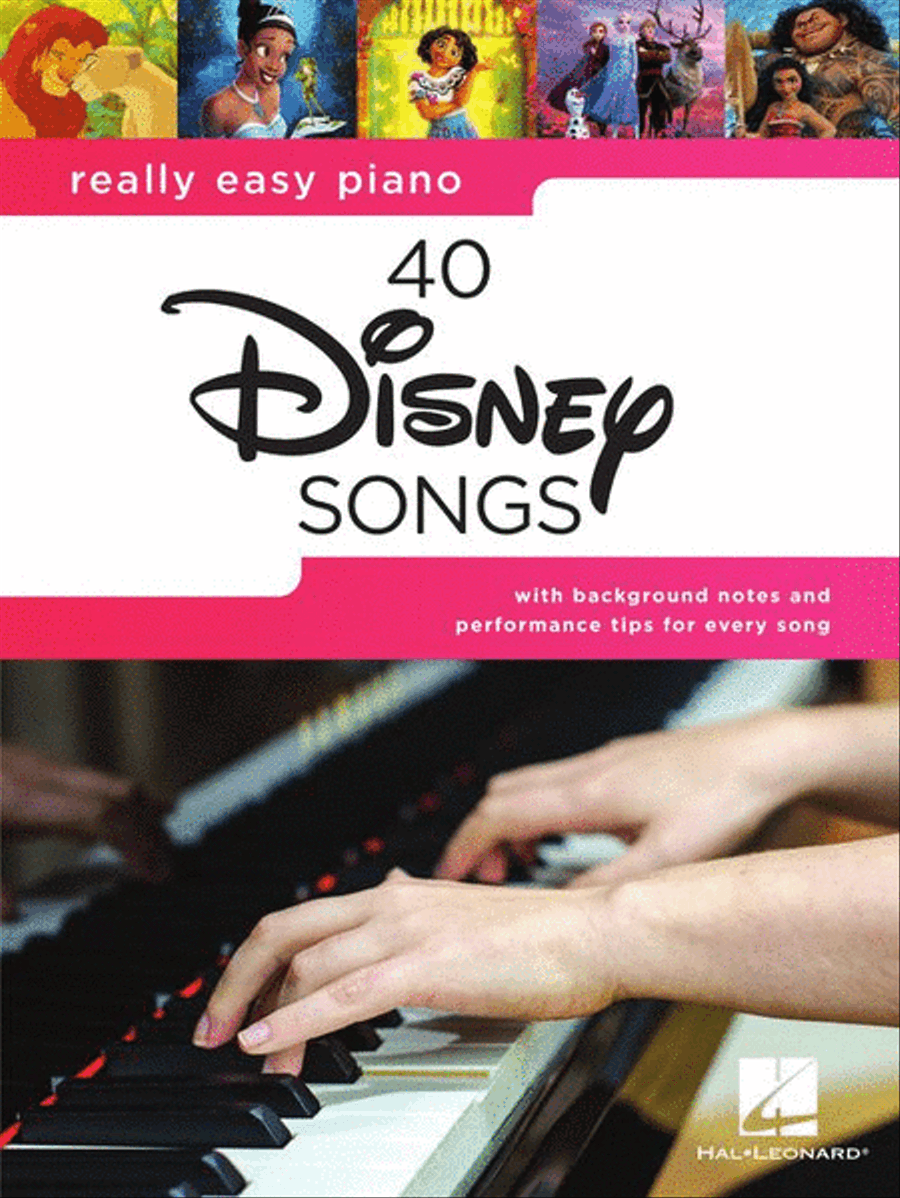 Really Easy Piano: 40 Disney Songs Easy Piano scores gallery preview page 2