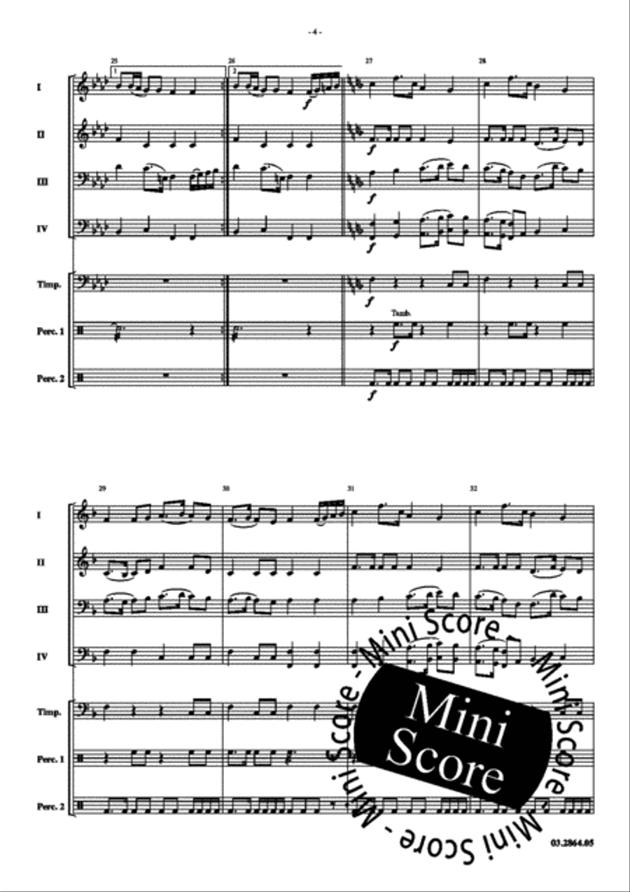Hever Castle Concert Band scores gallery preview page 8