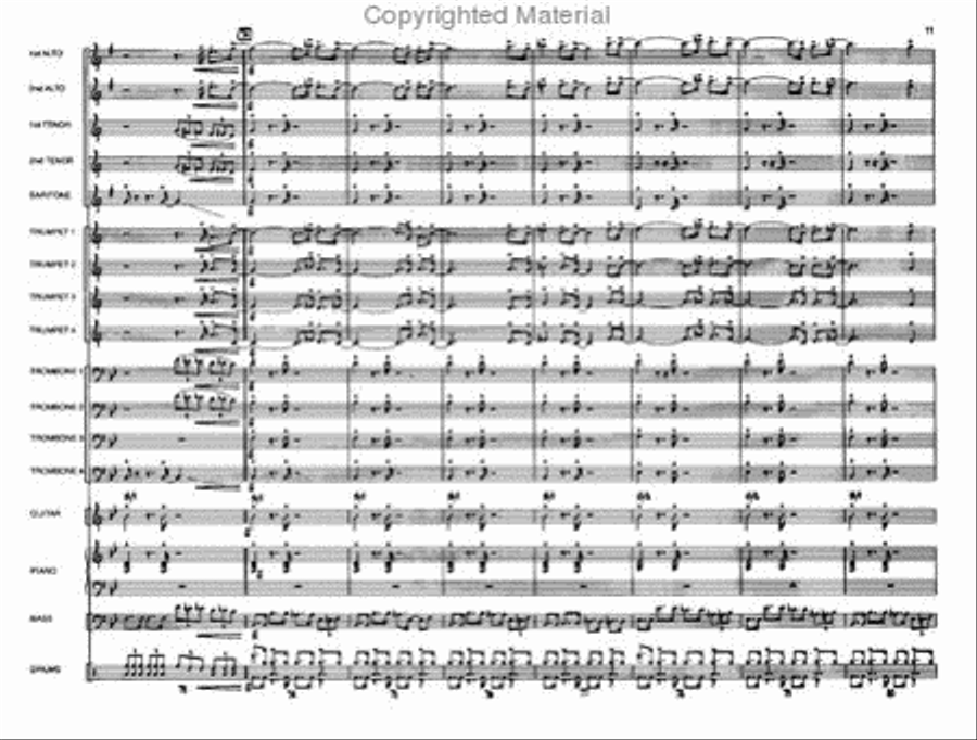 Down At Duke's Place Down At Duke's Place Jazz Ensemble scores gallery preview page 11