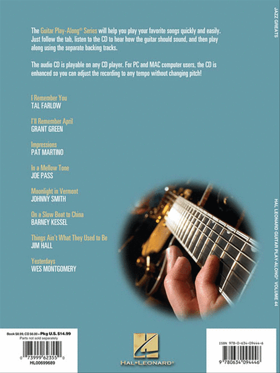Jazz Greats Electric Guitar scores gallery preview page 2