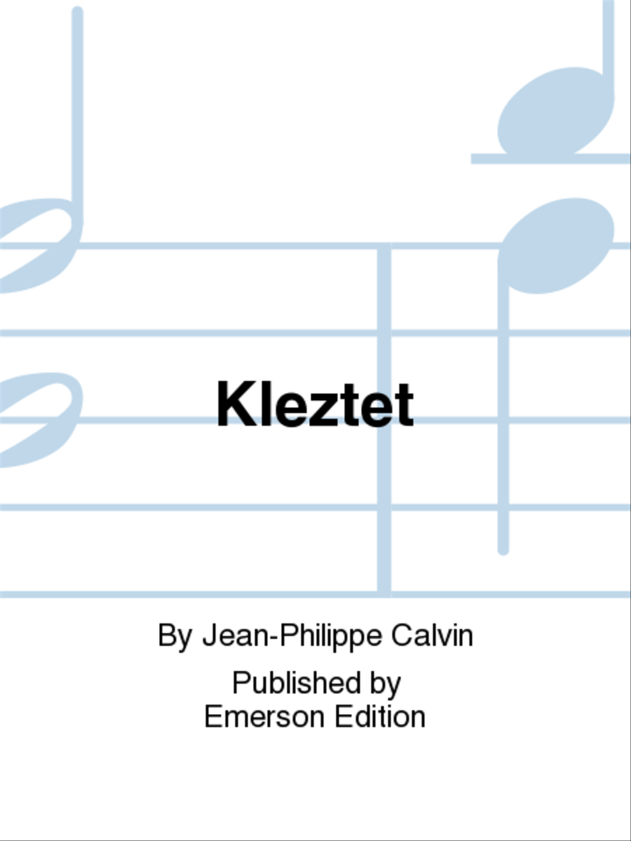 Kleztet Woodwind Quintet scores gallery preview page 1