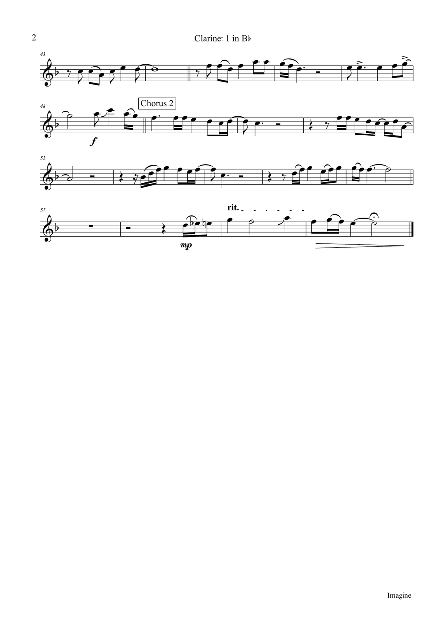 Imagine Woodwind Ensemble scores gallery preview page 5