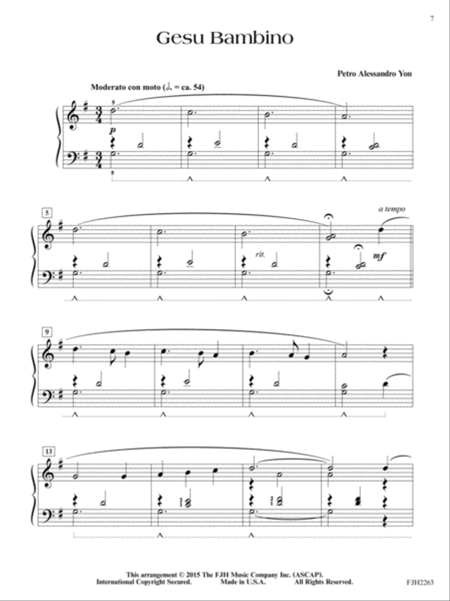 A Child is Born A Child is Born Piano Solo scores gallery preview page 3