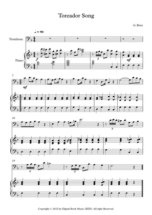 Toreador Song - Georges Bizet (Trombone + Piano)