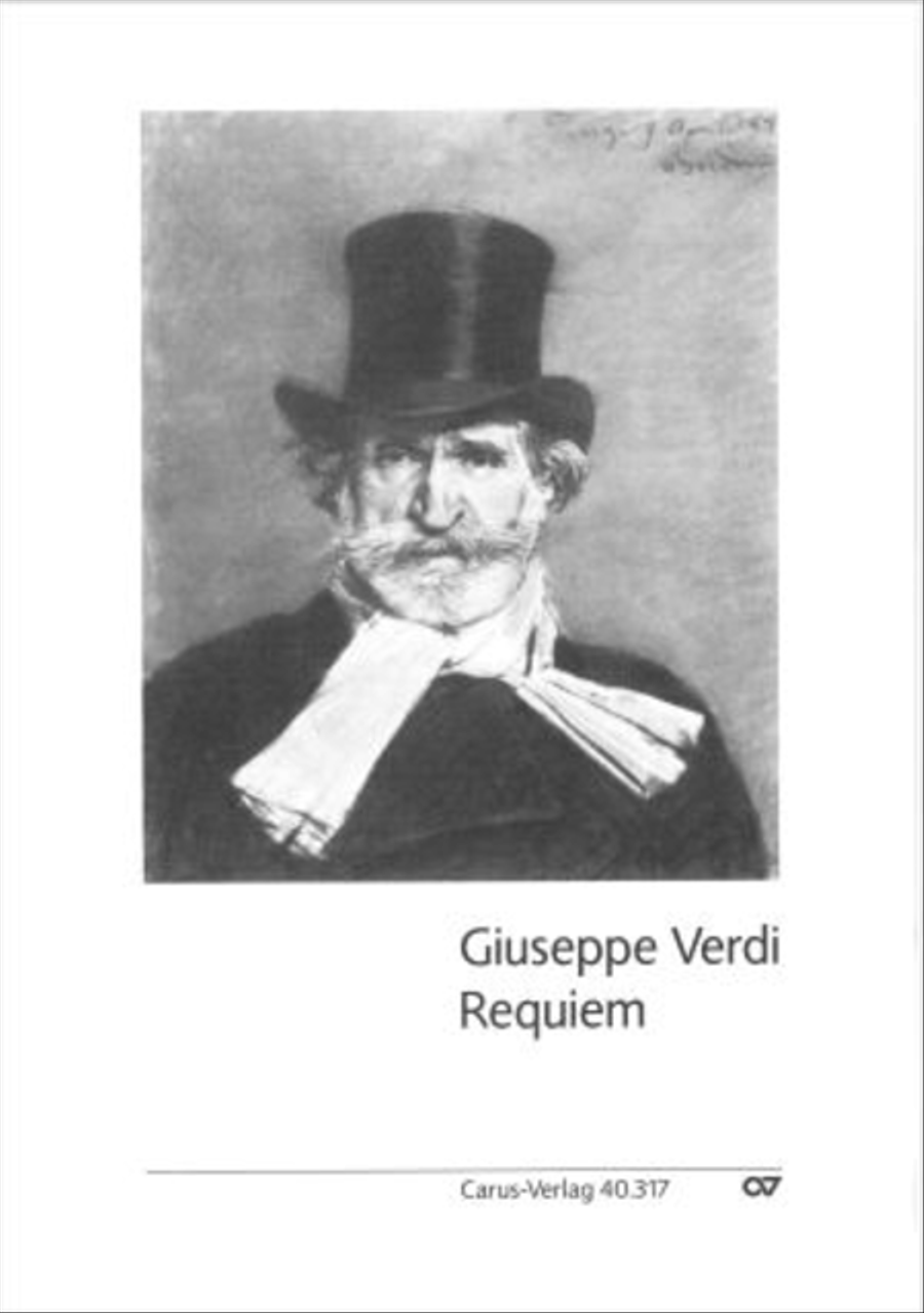 Messa da Requiem 4-Part scores gallery preview page 1