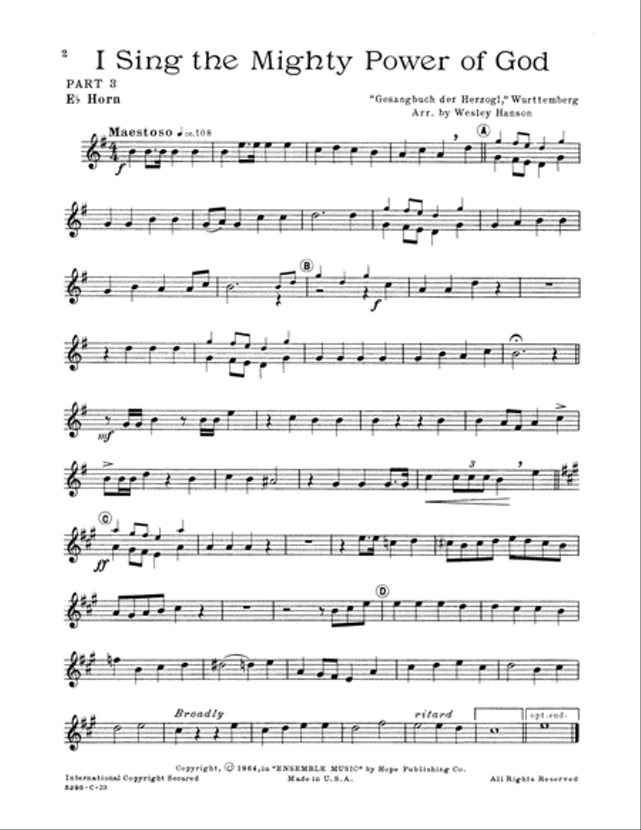 Ensemble Music for Church and School Part scores gallery preview page 4
