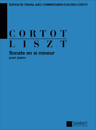 Book cover for Sonate B Minor