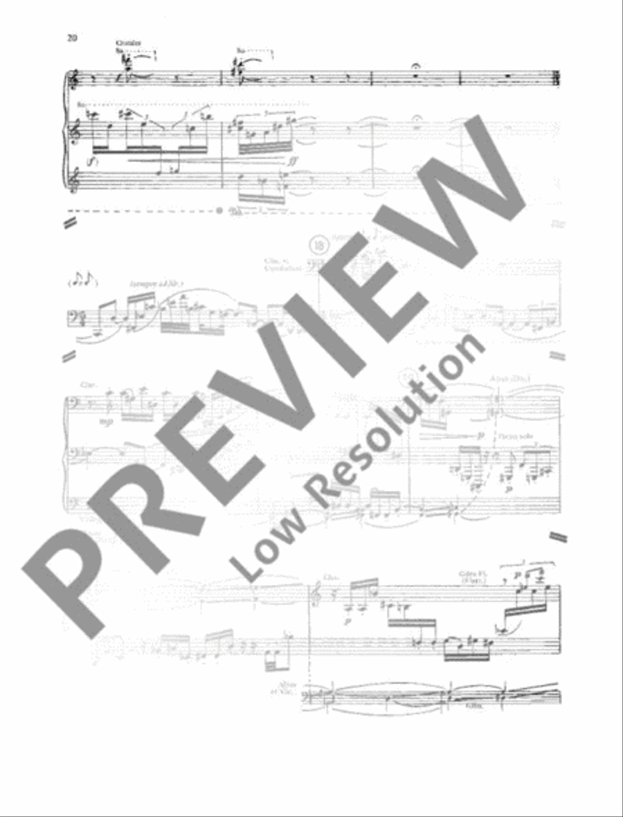 L'Arbre des songes Piano scores gallery preview page 21