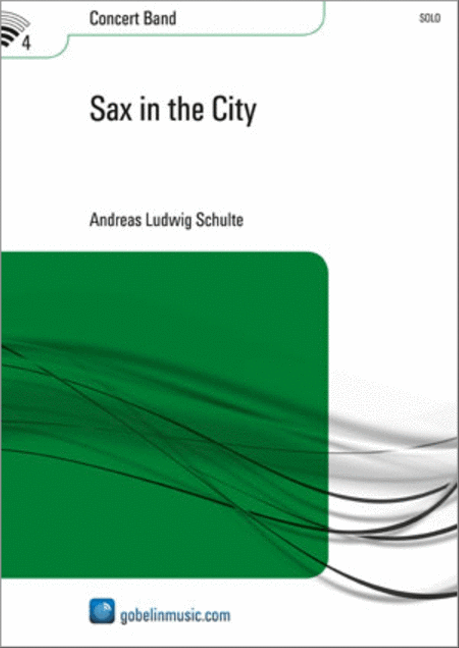 Sax in the City Concert Band scores gallery preview page 1