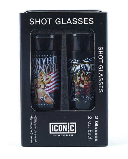 Lynyrd Skynyrd Shot Glass Set