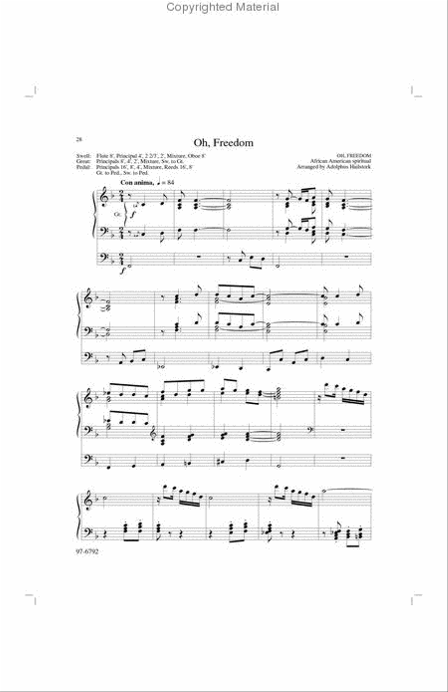 Laudate, Vol. 6 Organ scores gallery preview page 3