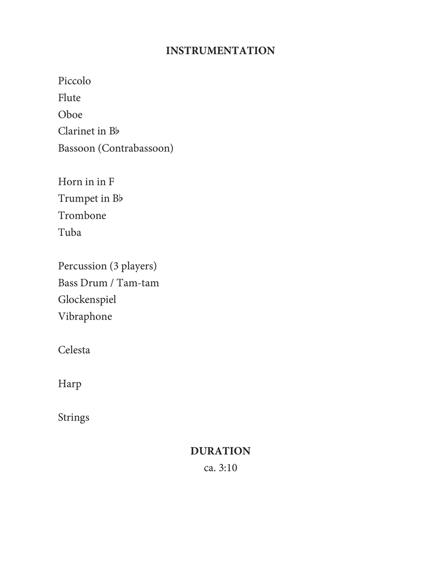 The Expanses (Intermezzo for Chamber Orchestra) Chamber Orchestra scores gallery preview page 2