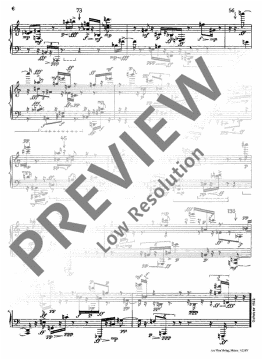 Perspectives for Piano Piano Solo scores gallery preview page 9