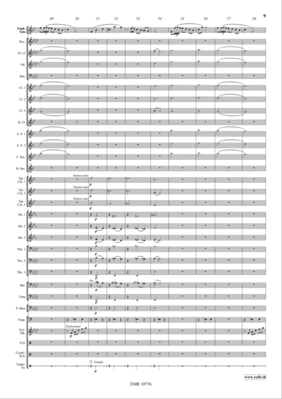 Concerto Piccolo Concert Band scores gallery preview page 9