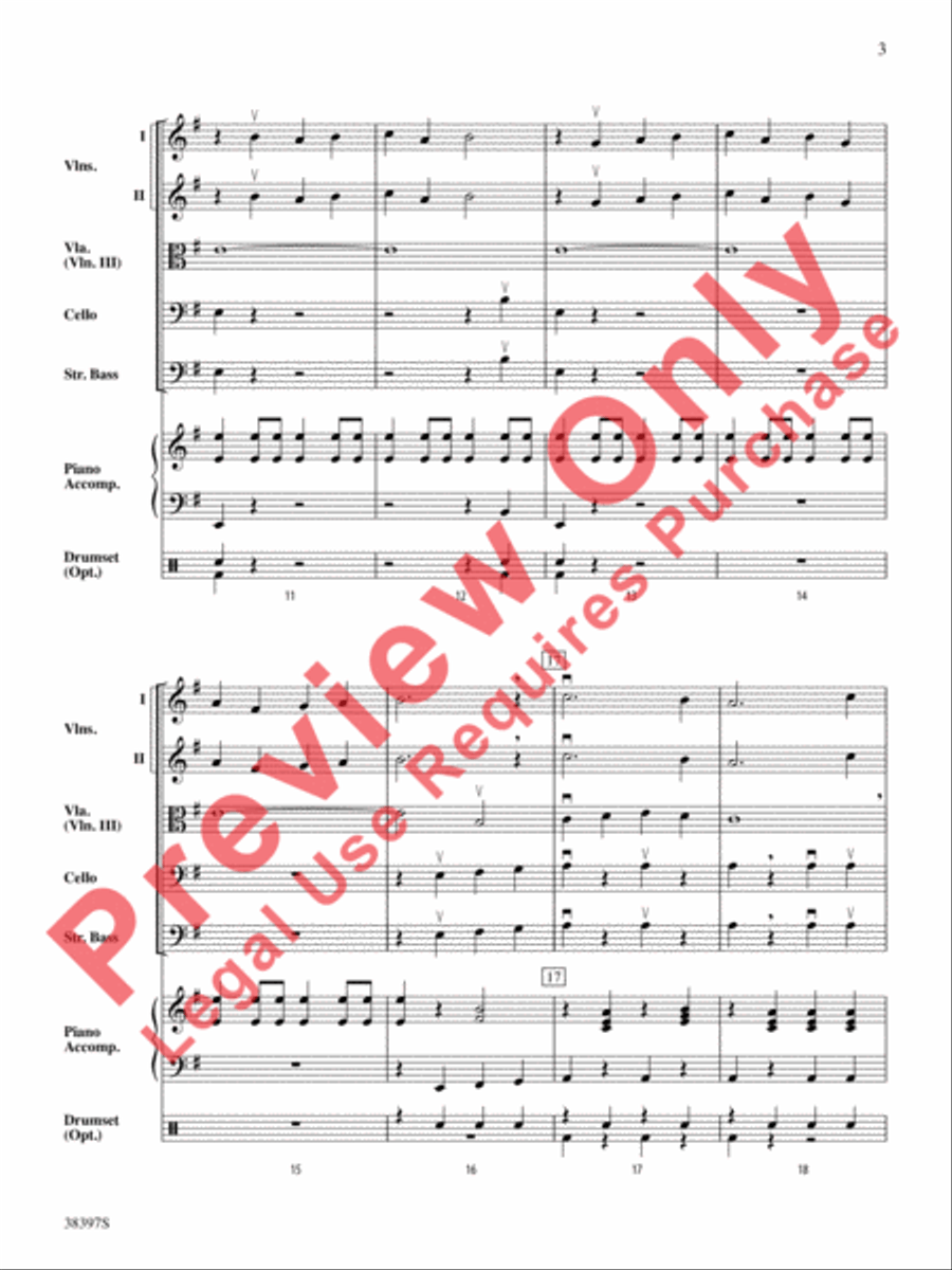 Armada String Orchestra scores gallery preview page 4
