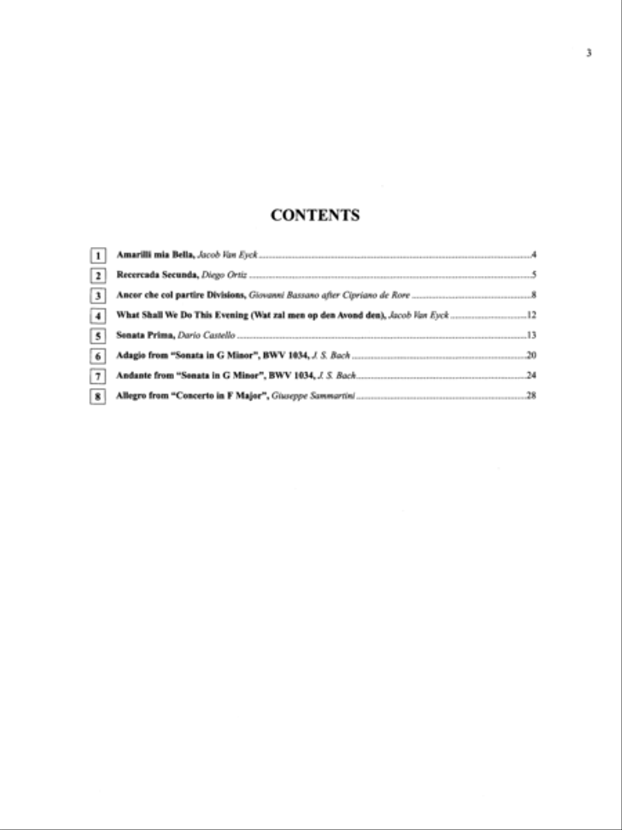Suzuki Recorder School (Soprano and Alto Recorder), Volume 7 Alto Recorder scores gallery preview page 2