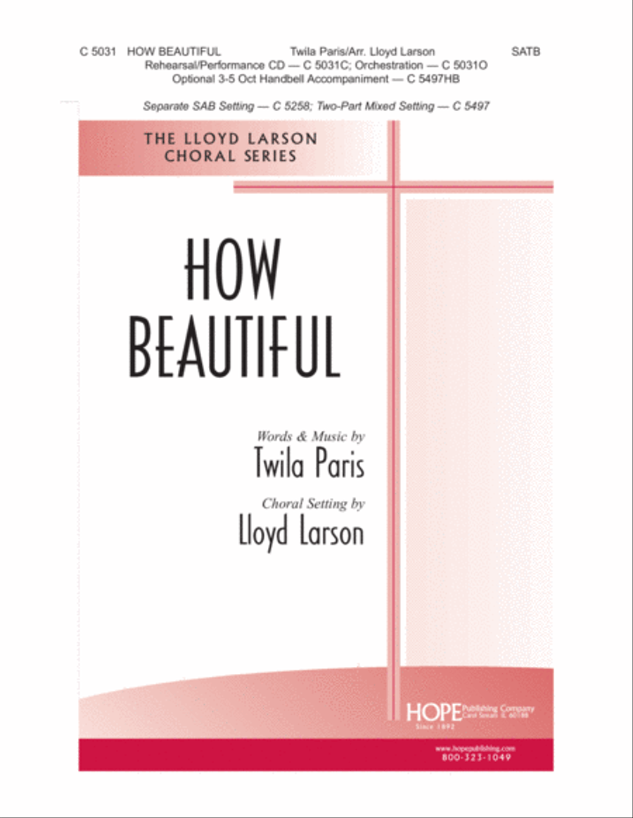 How Beautiful Choir scores gallery preview page 1