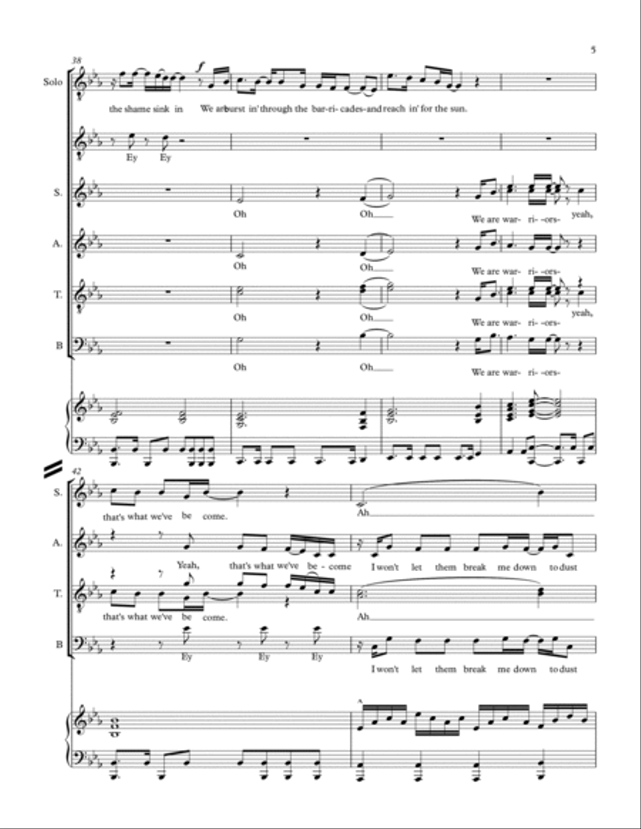 This Is Me Divisi scores gallery preview page 5