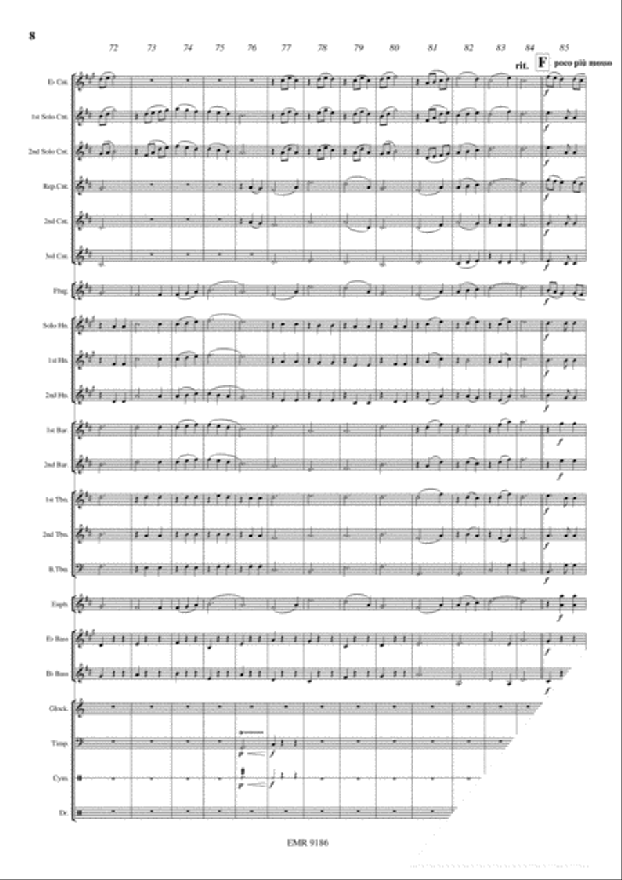 Edelweiss Brass Band scores gallery preview page 9