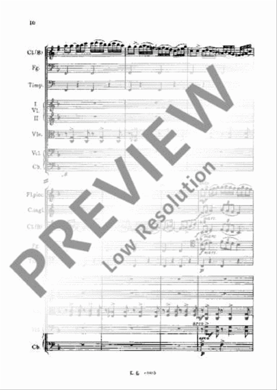 Polovtsian Dances Orchestra scores gallery preview page 13