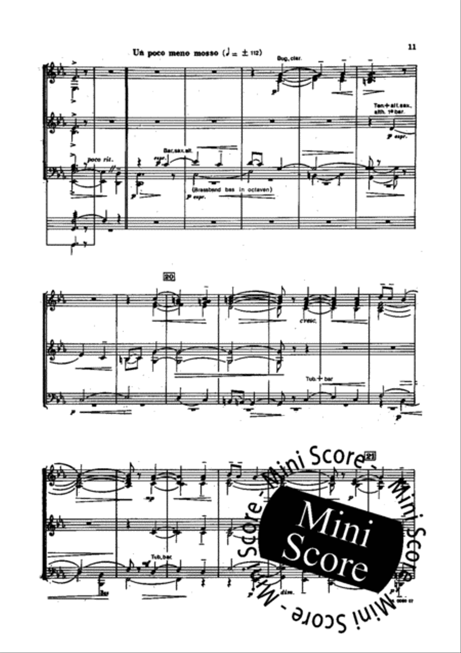Melodioso Concert Band scores gallery preview page 15