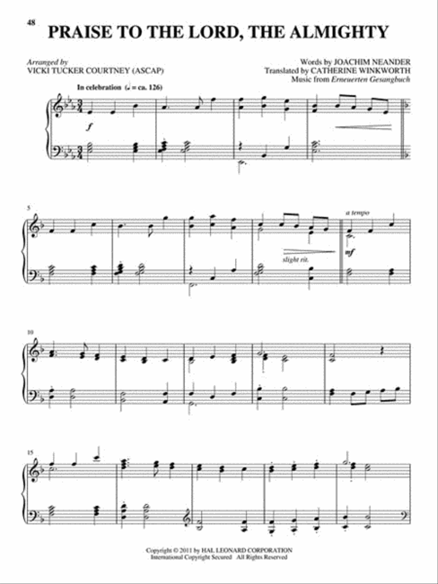 Go Out in Joy – Festive Postludes for Piano Piano Solo scores gallery preview page 6