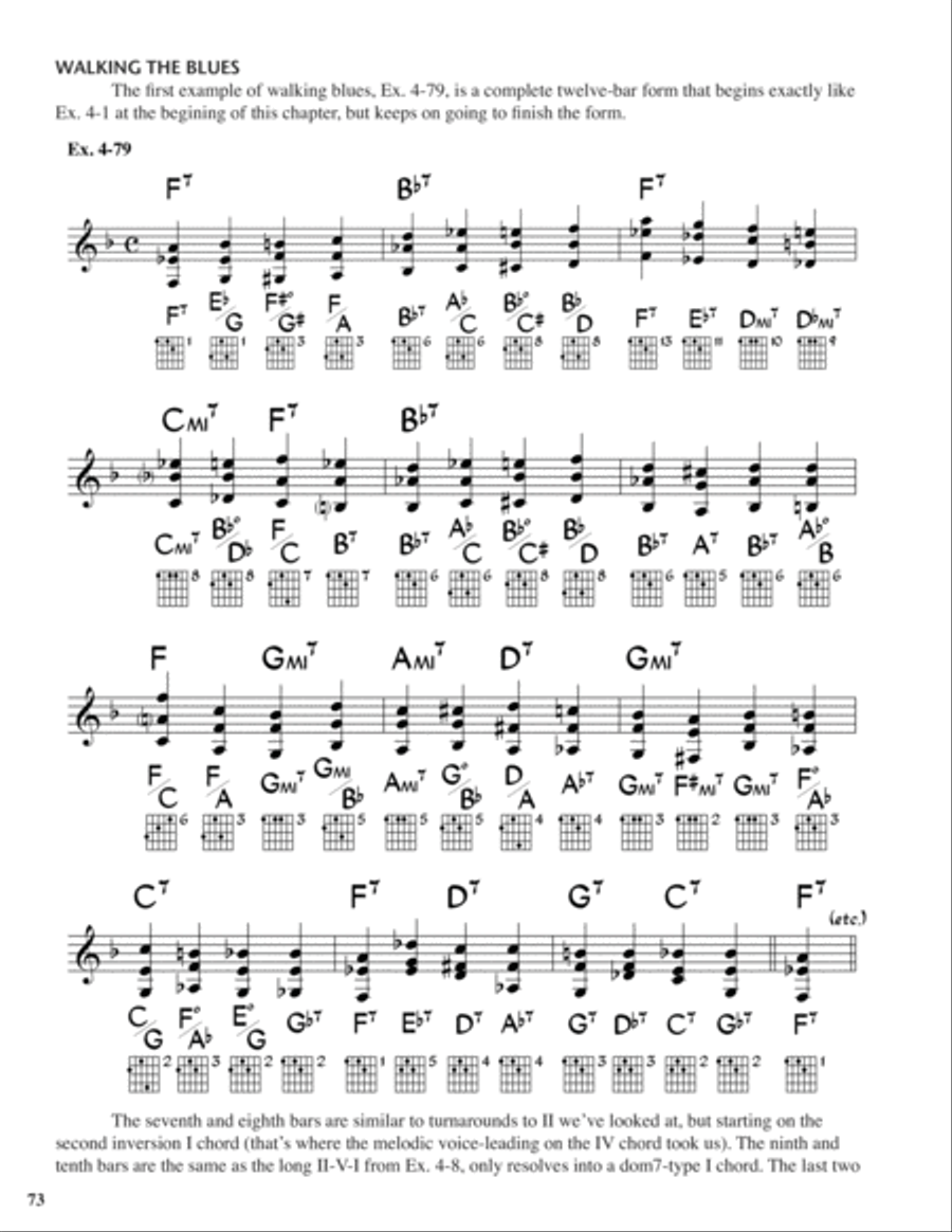 Three-note Voicings and Beyond Electric Guitar scores gallery preview page 3