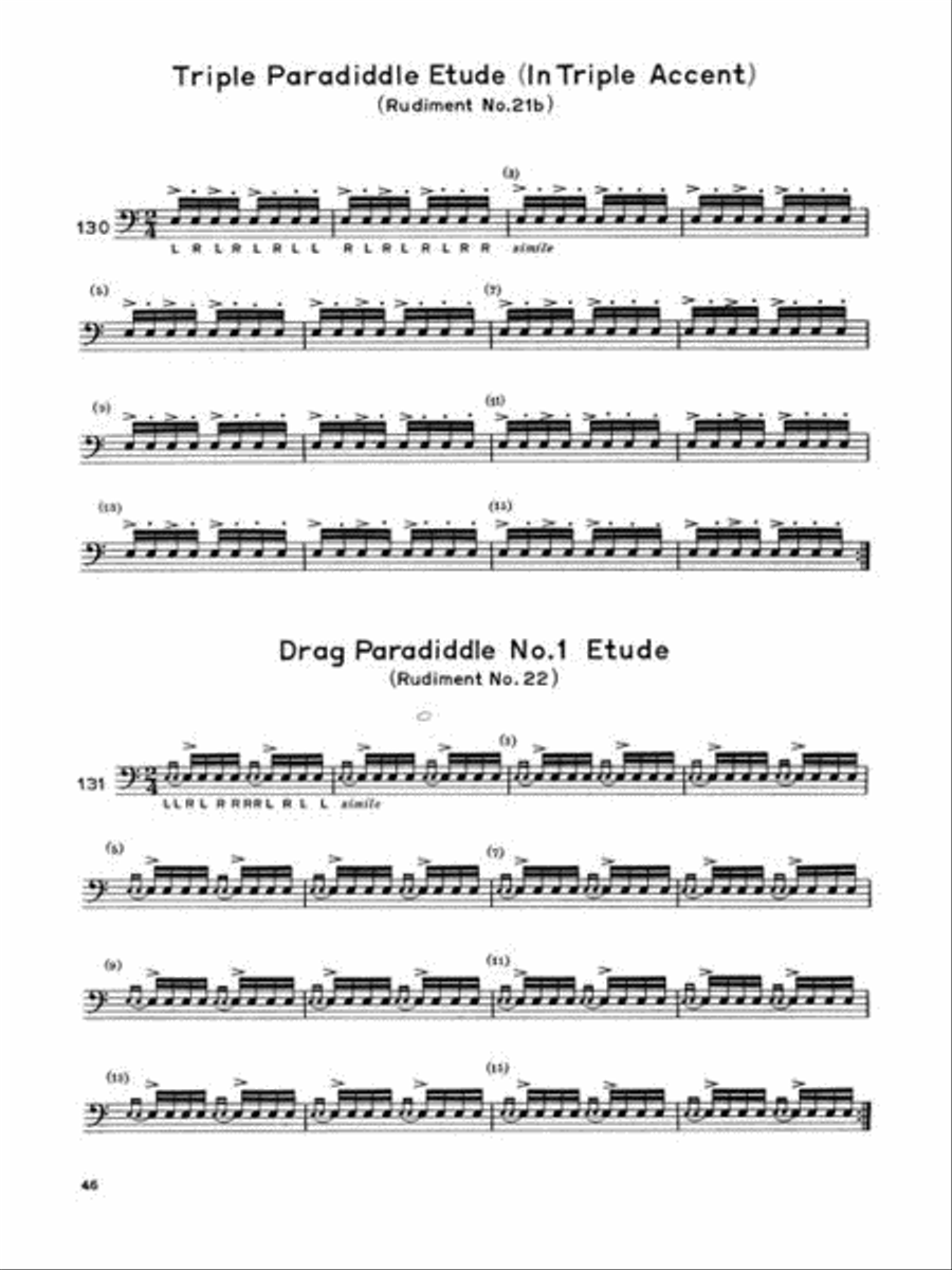 Reviewing The Rudiments Snare Drum scores gallery preview page 7