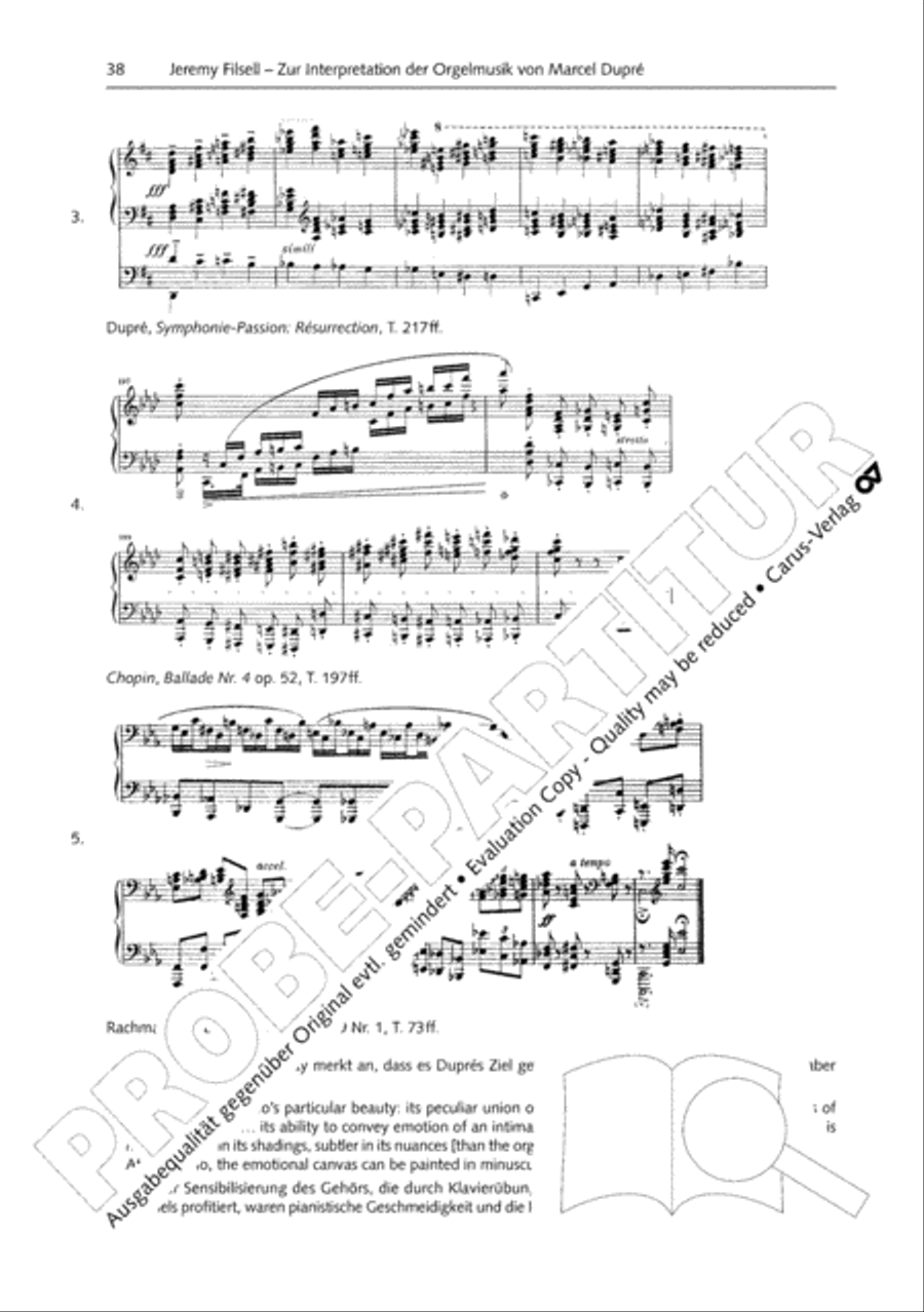 Orgelschule zur historischen Auffuhrungspraxis Organ Solo scores gallery preview page 39