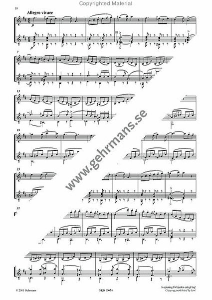 Sonate - D Major
