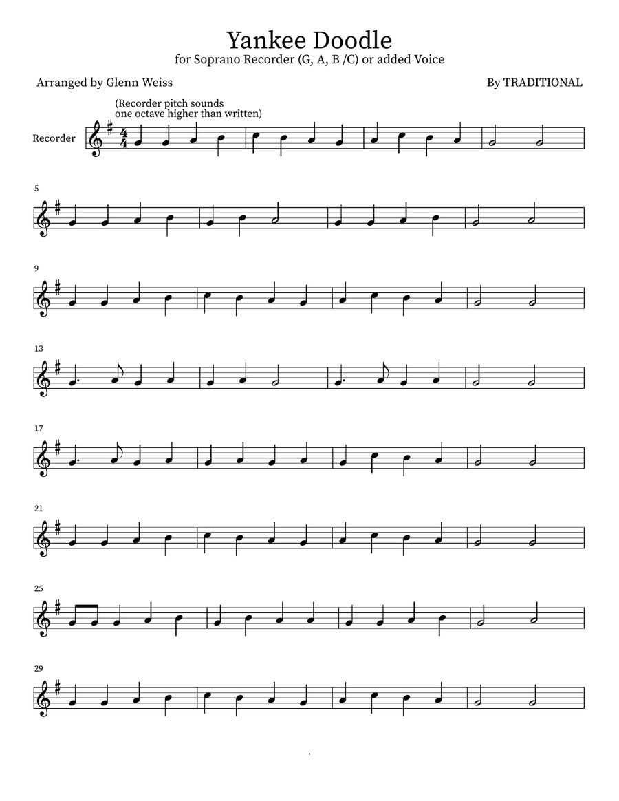 Yankee Doodle Large Ensemble scores gallery preview page 6